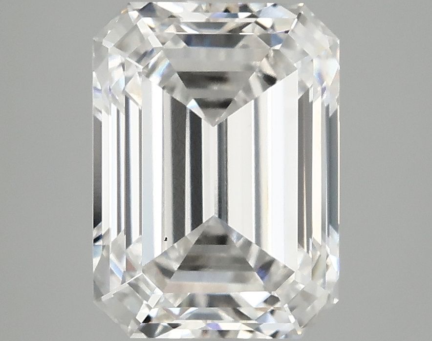 4.10 ct. emerald Lab Grown Diamond front image