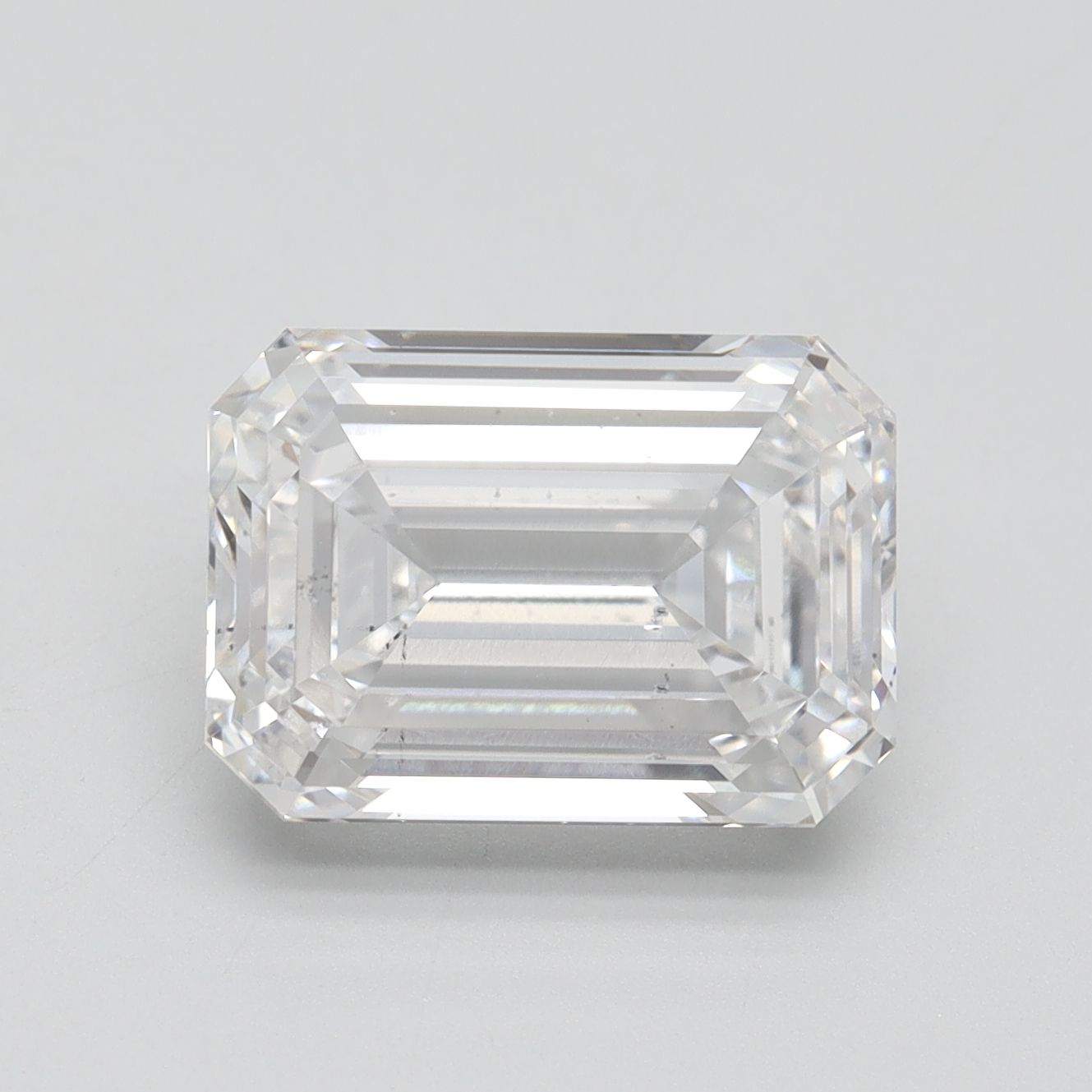 5.02 ct. emerald Lab Grown Diamond front image