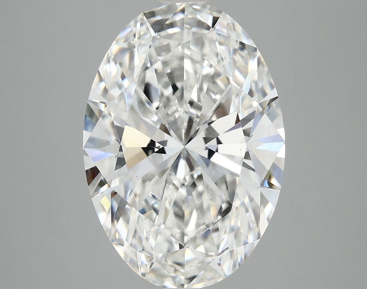 5.05 ct. oval Lab Grown Diamond front image