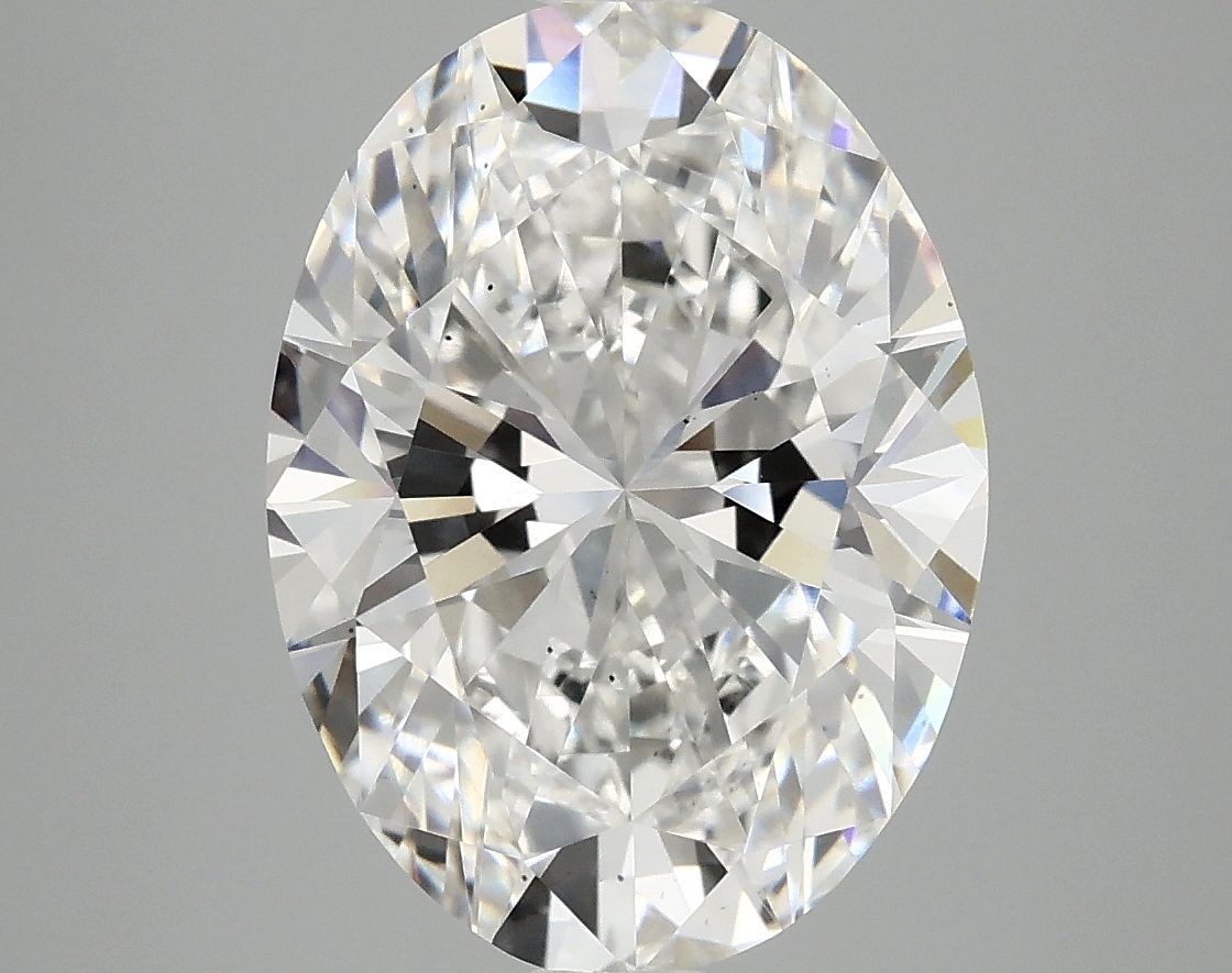 5.00 ct. oval Lab Grown Diamond front image