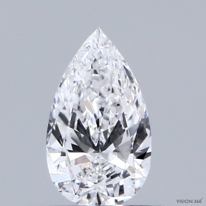 0.39 ct lab-grown Pear Diamond