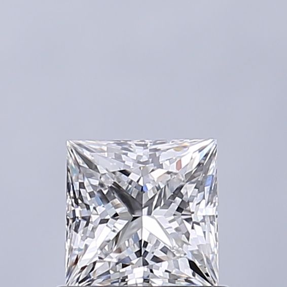 0.73 ct lab-grown Princess Diamond