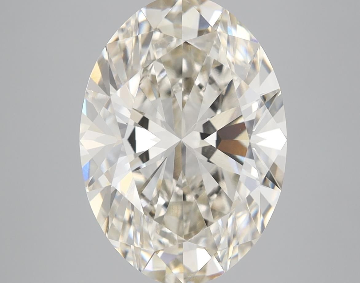4.58 ct. oval Lab Grown Diamond front image