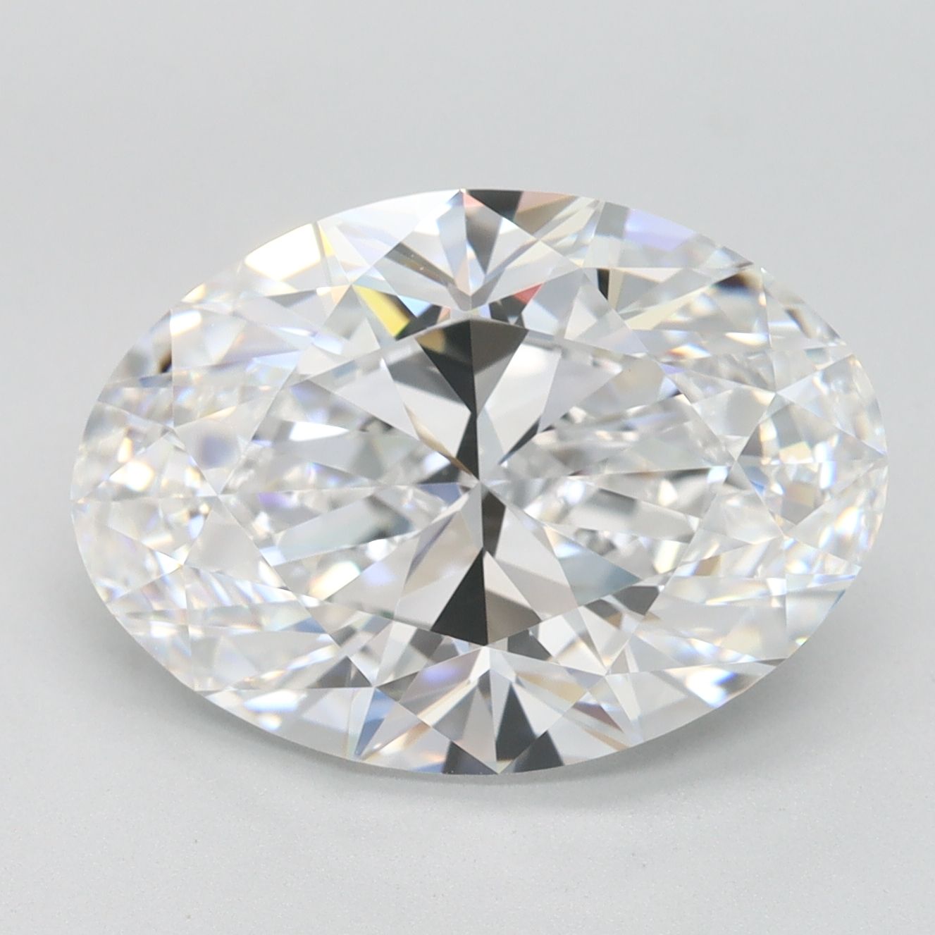 5.03 ct. oval Lab Grown Diamond front image