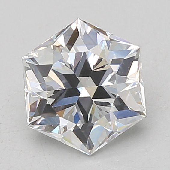 1.75 ct lab-grown Hexagonal Diamond