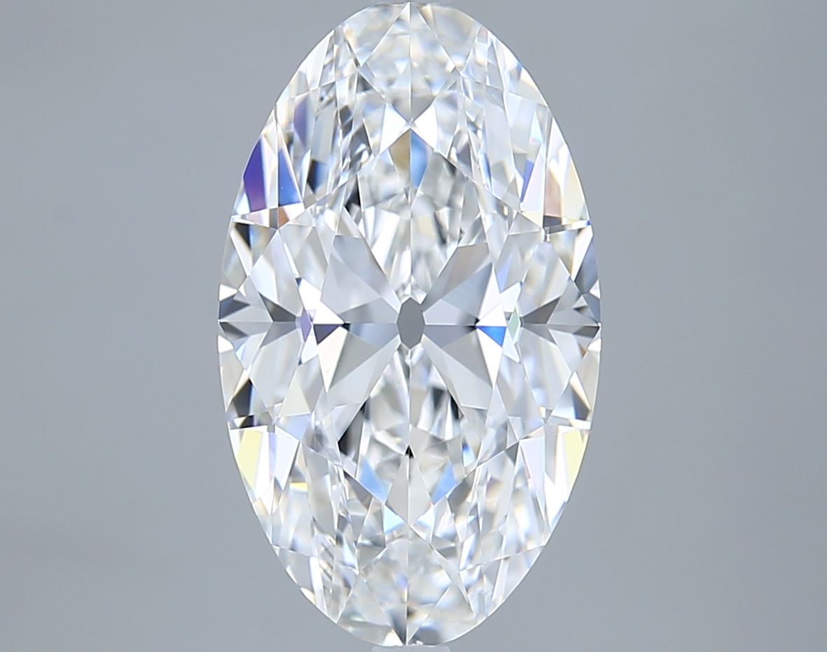 5.18 ct. oval Lab Grown Diamond front image