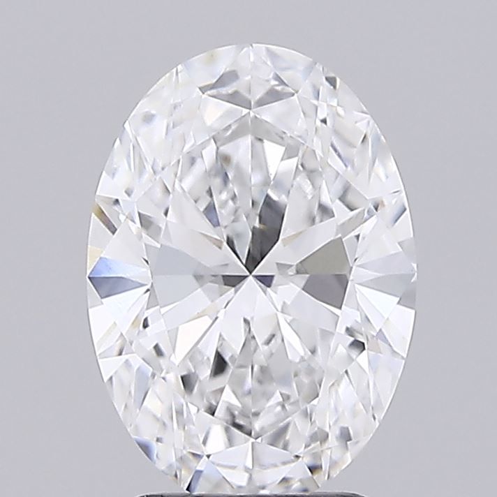 2.37 ct. oval Lab Grown Diamond front image