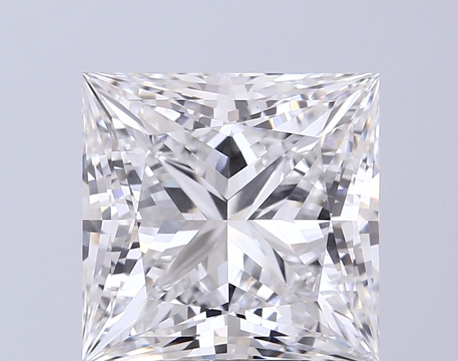 7.35 ct. princess Lab Grown Diamond front image