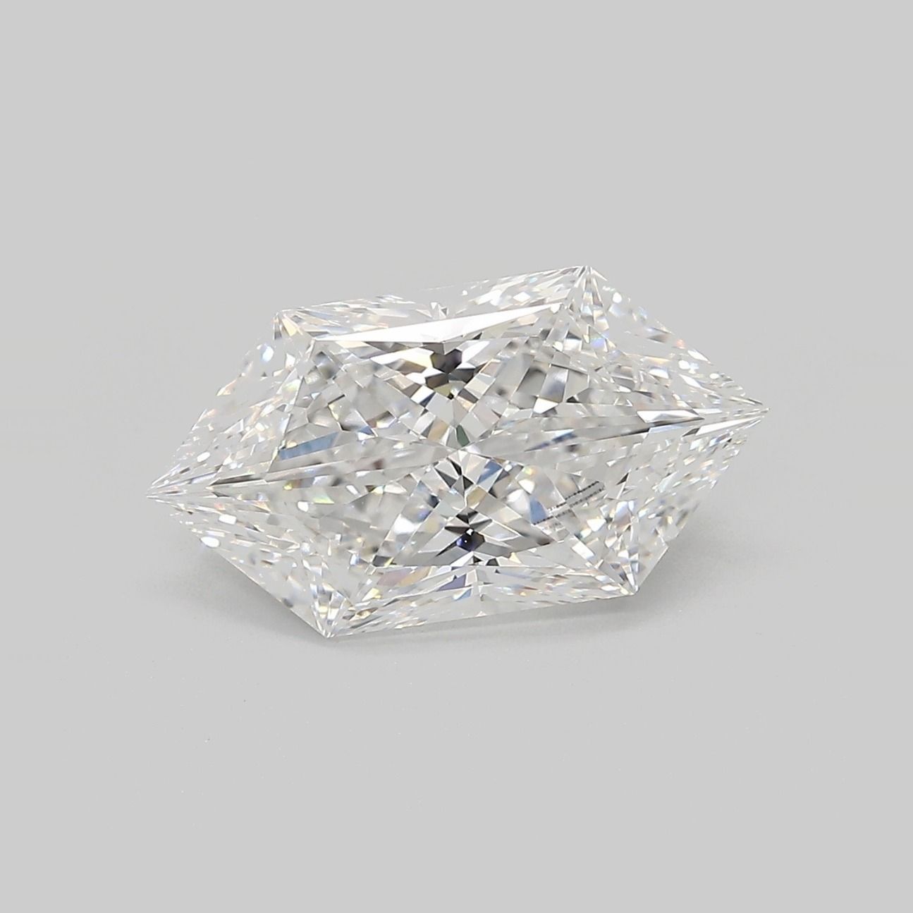 3.58 ct lab-grown Hexagonal Diamond