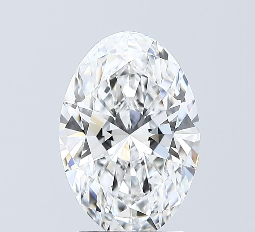 2.07 ct. oval Lab Grown Diamond front image