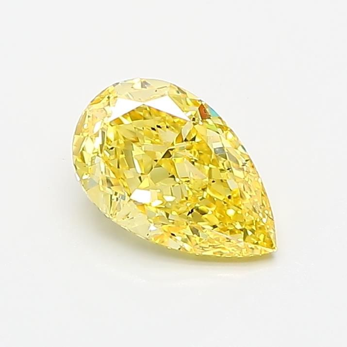 1.0 CT Fancy Intense Yellow PEAR