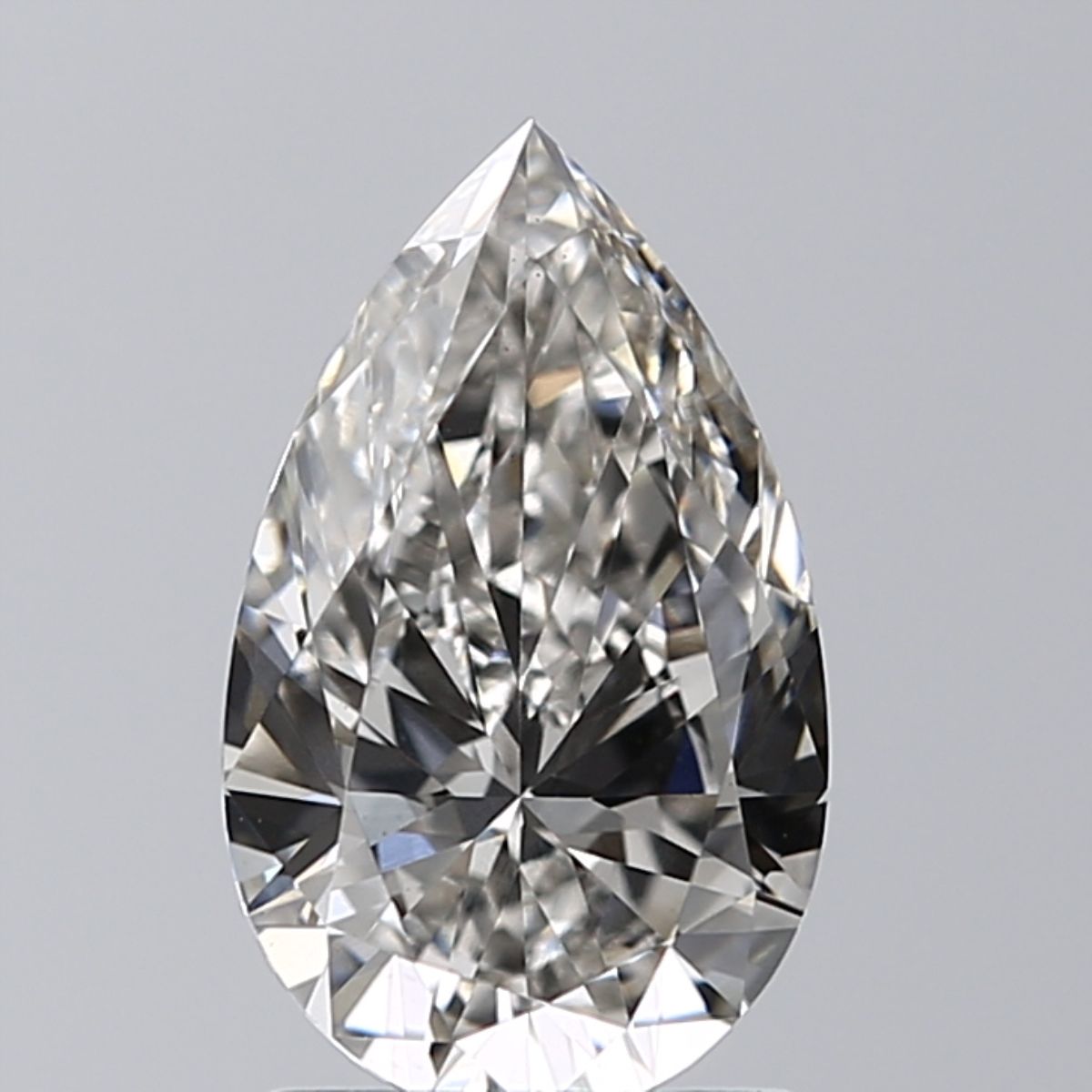 1.5 ct lab-grown Pear Diamond