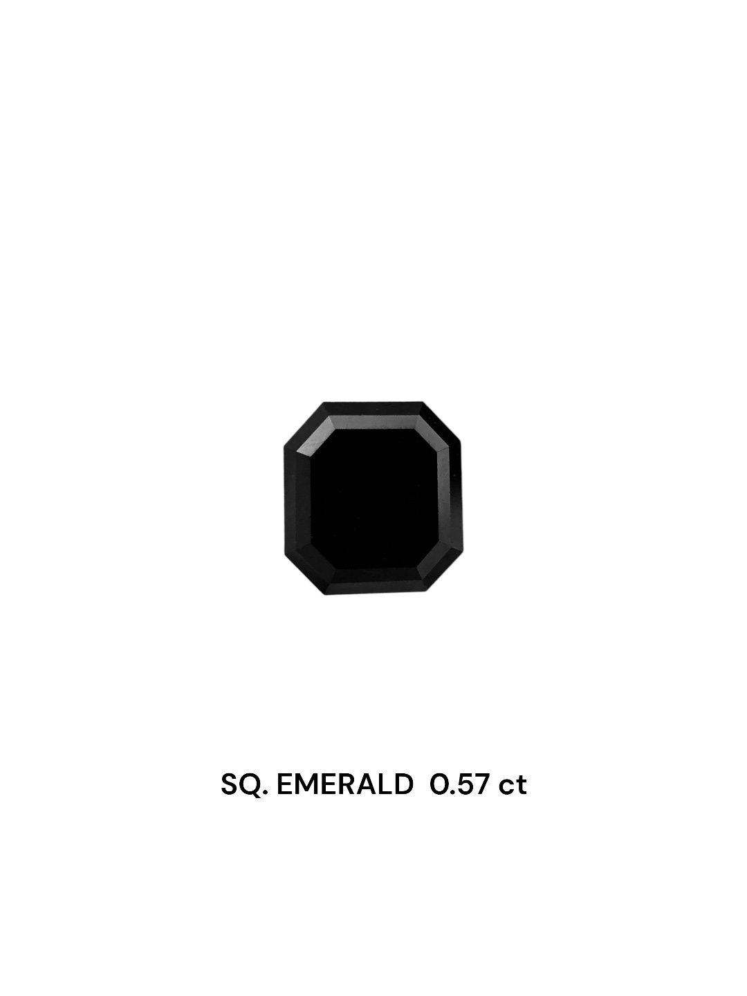Diament 0.57 ct Fancy Black/VVS2