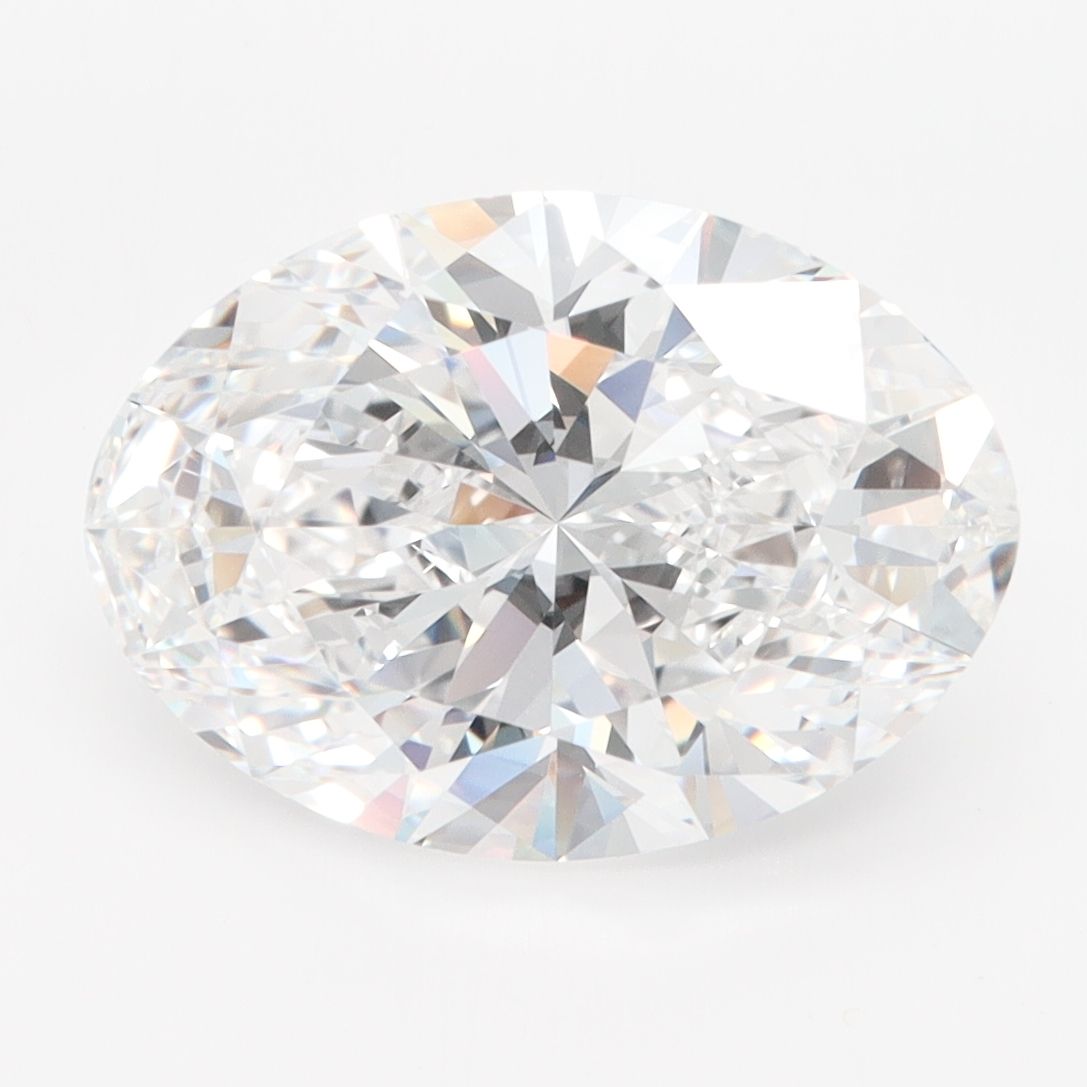 4.34 ct. oval Lab Grown Diamond front image