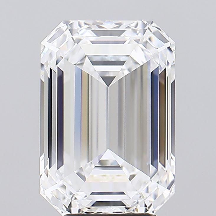 5.53 ct. emerald Lab Grown Diamond front image