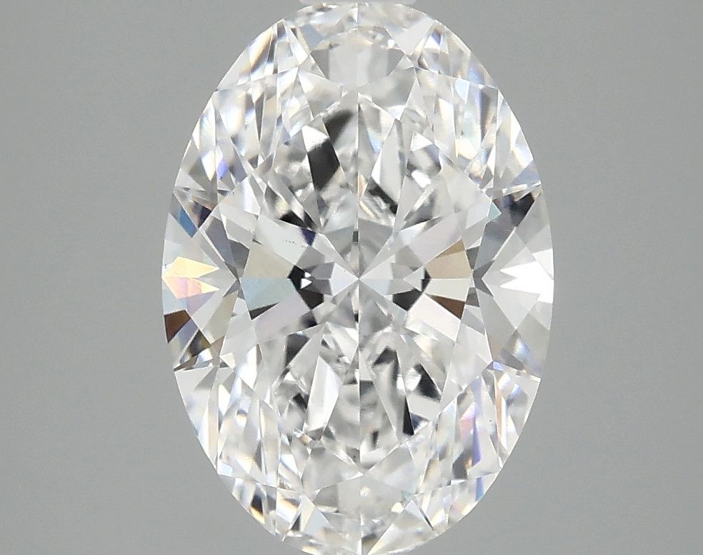 3.10 ct. oval Lab Grown Diamond front image