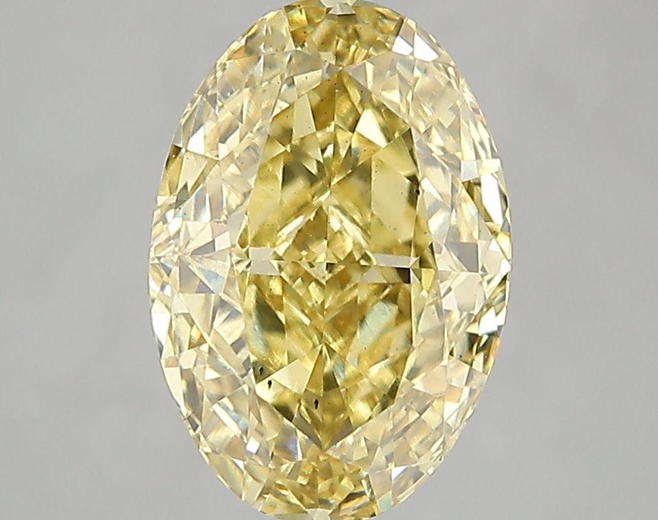 3.08 ct. oval Lab Grown Diamond front image