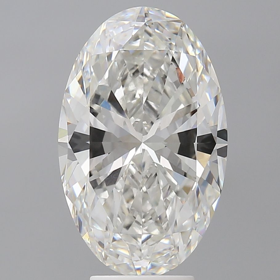 6.04 ct. oval Lab Grown Diamond front image