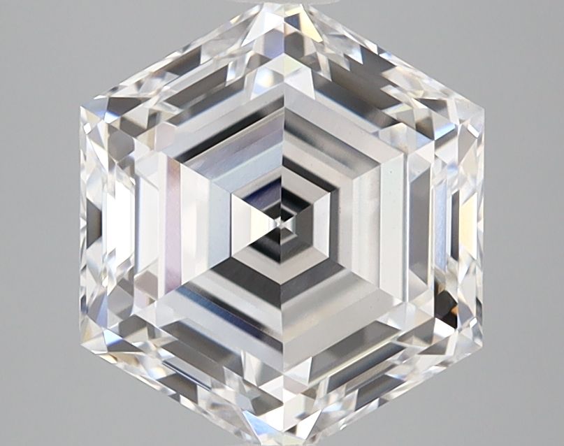 2.57 ct lab-grown Hexagonal Diamond