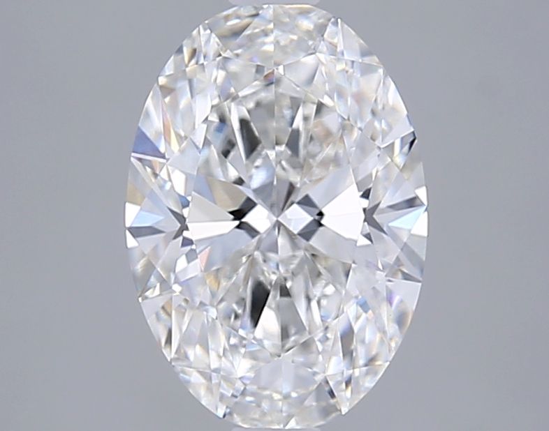 2.03 ct. oval Lab Grown Diamond front image
