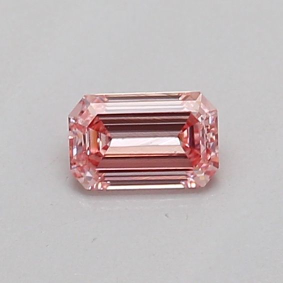 0.16 CT Fancy Intense Pink EMERALD