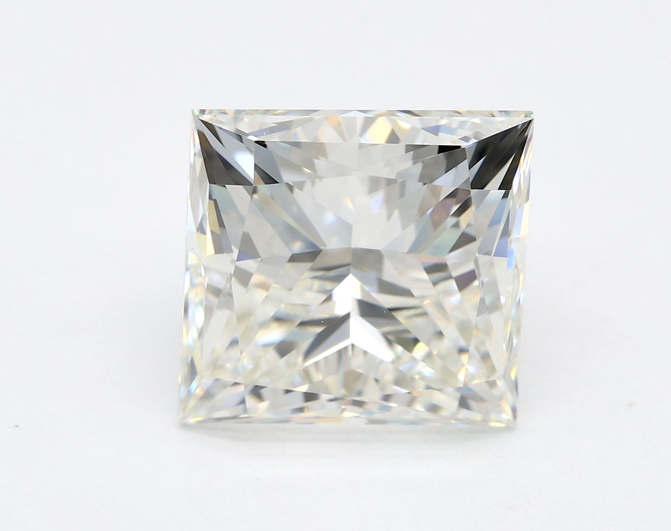 4.80 ct. princess Lab Grown Diamond front image