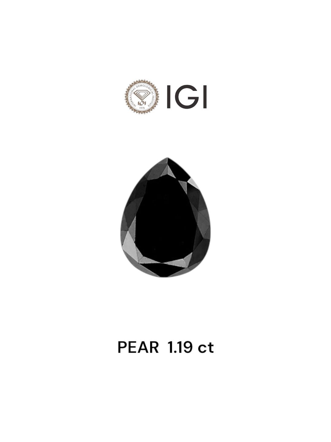 1.19 ct Pear Diamond
