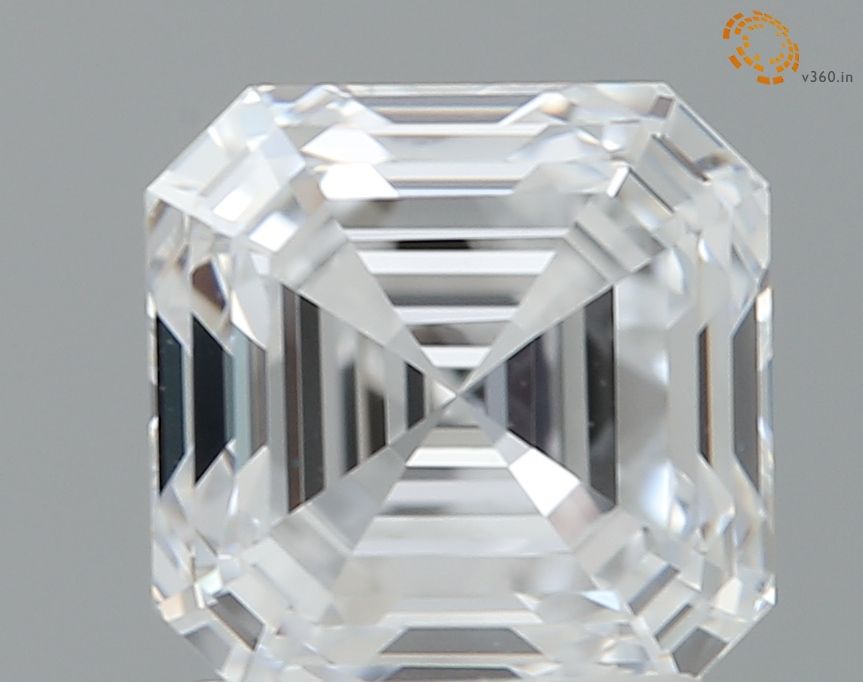 2.10 ct. asscher Lab Grown Diamond front image