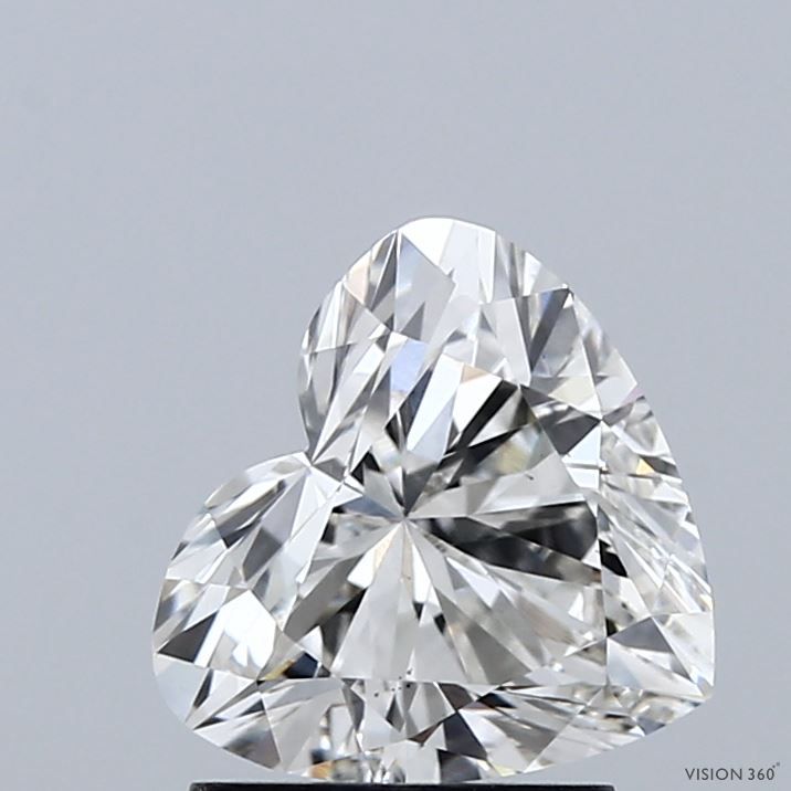 1.72 ct. heart Lab Grown Diamond front image
