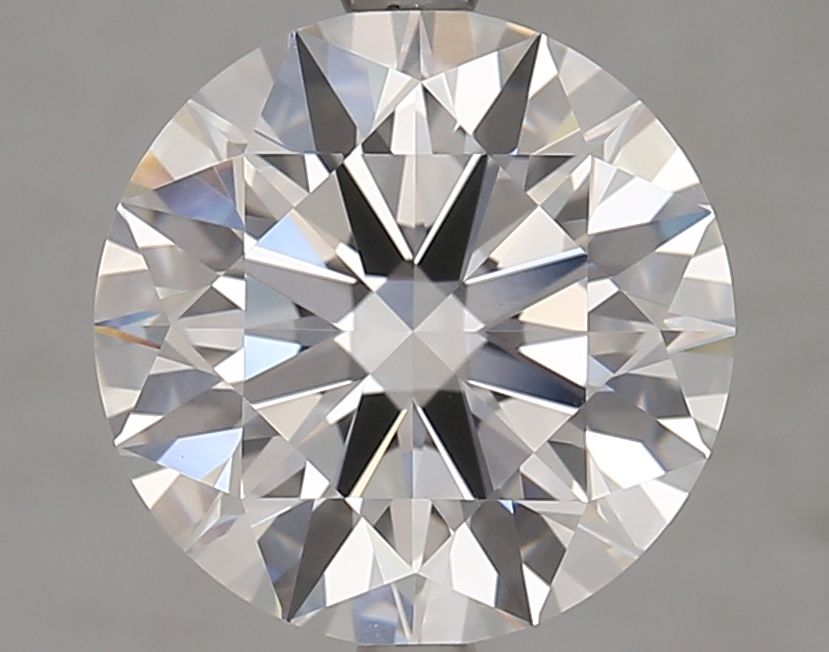 Diamant Rond 4.32 ct - Couleur D - Pureté VVS2