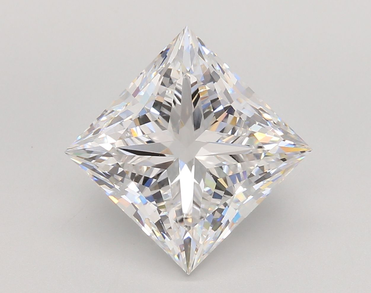 5.52 ct. princess Lab Grown Diamond front image