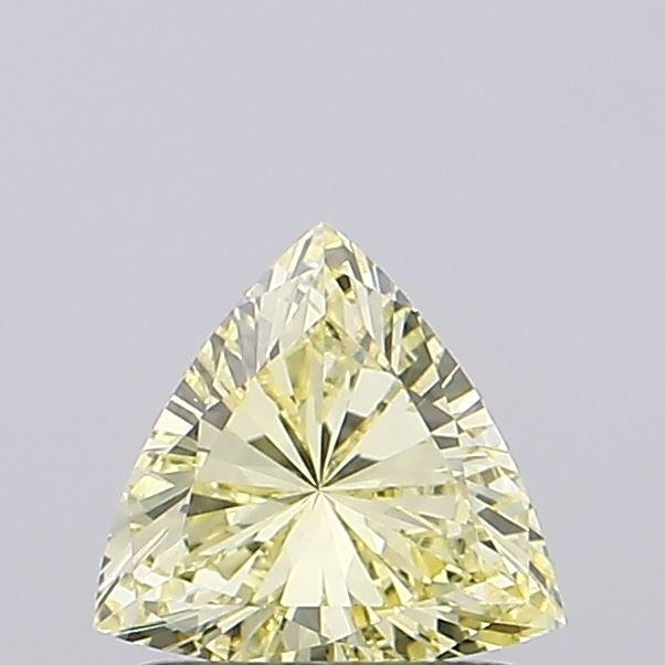 0.7 CT Fancy Yellow TRIANGULAR