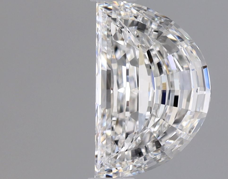 0.8 ct Half moon Diamond