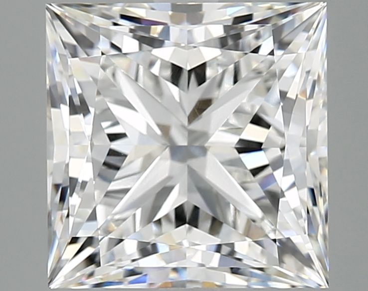 5.04 ct. princess Lab Grown Diamond front image
