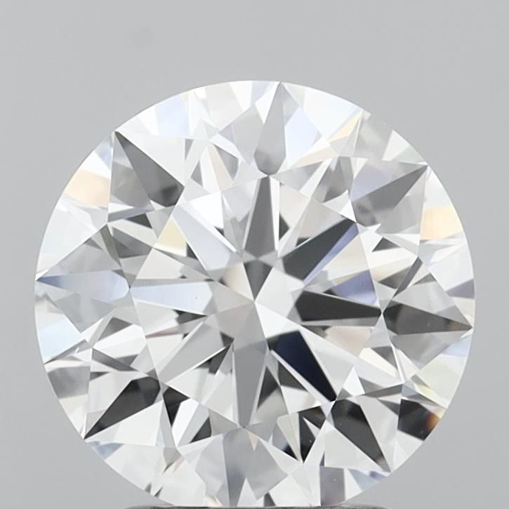 2.56 ct. round Lab Grown Diamond front image