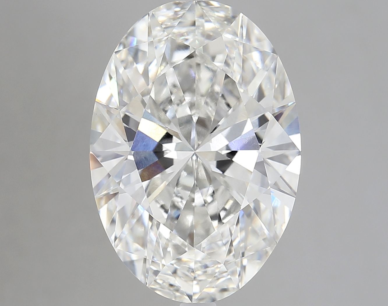 8.02 ct. oval Lab Grown Diamond front image