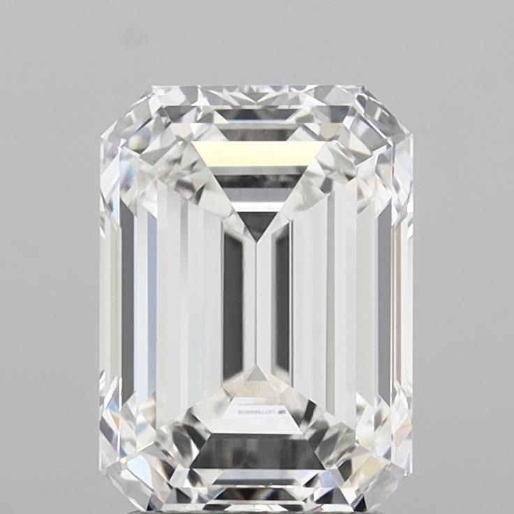 3.04 ct. emerald Lab Grown Diamond front image