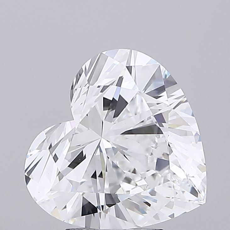 4.55 ct. heart Lab Grown Diamond front image