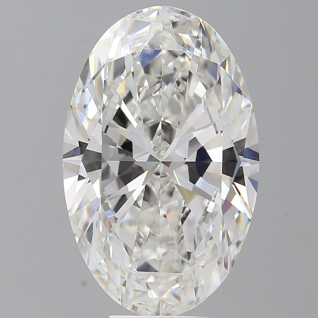 10.02 ct. oval Lab Grown Diamond front image