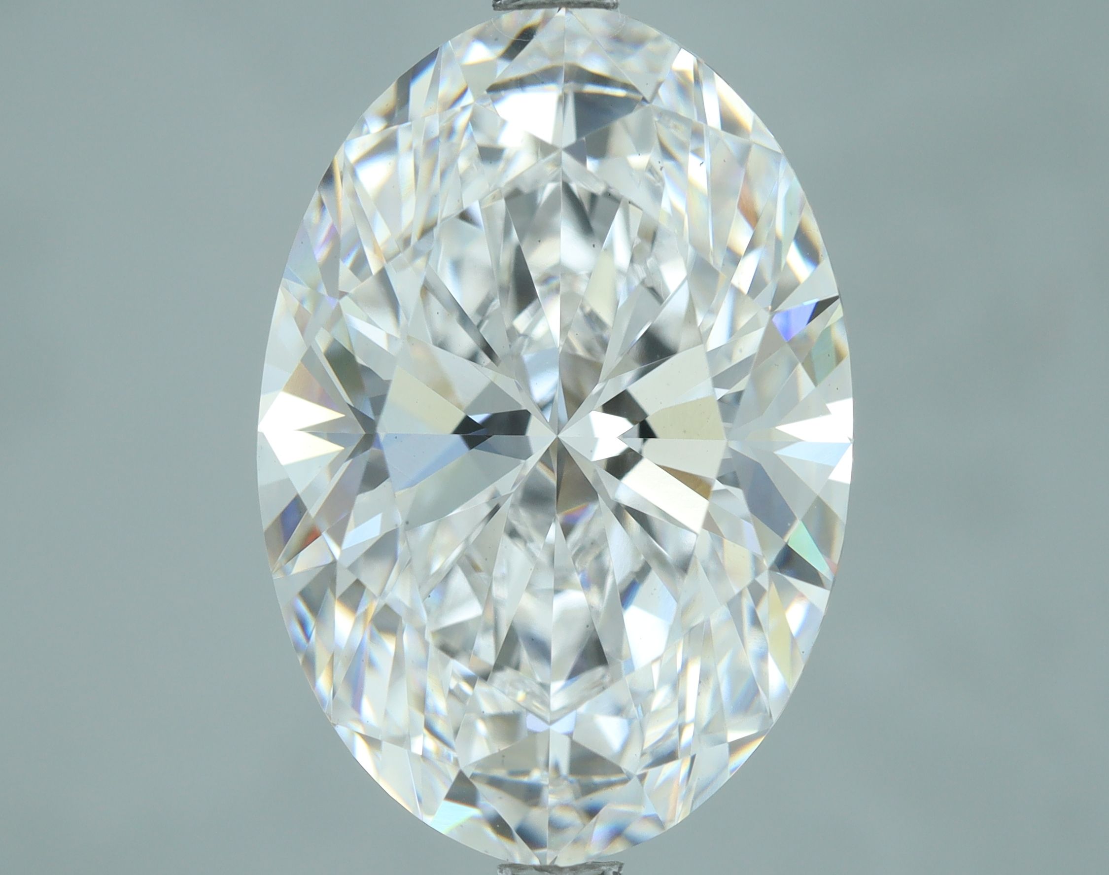 7.09 ct. oval Lab Grown Diamond front image