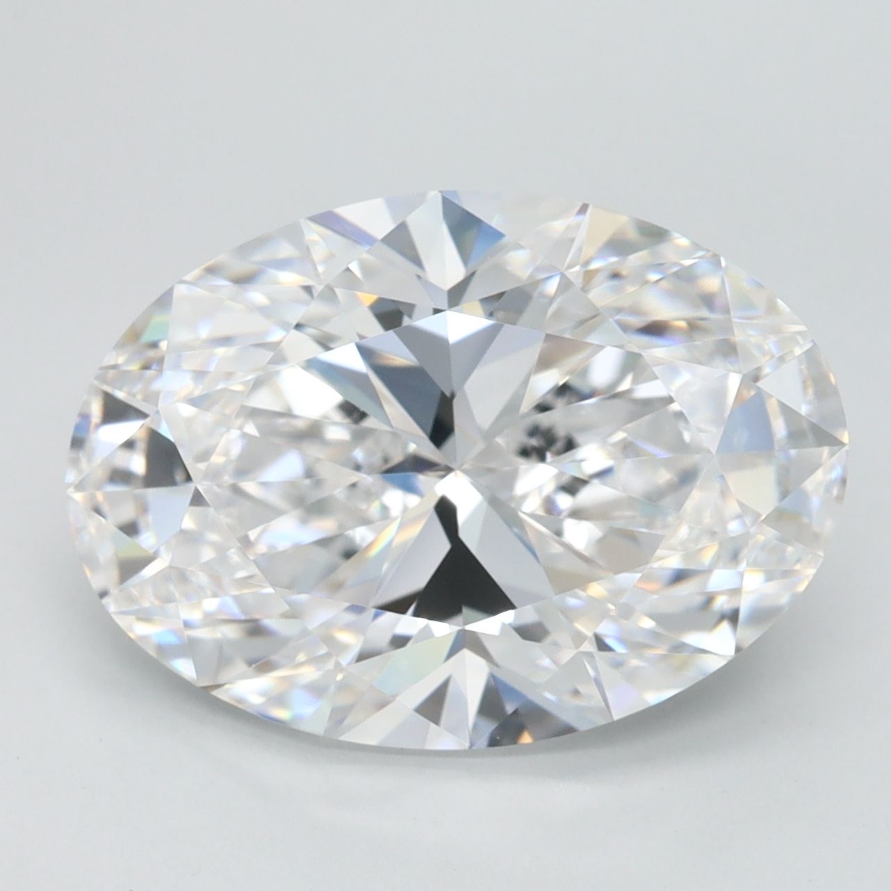 4.76 ct. oval Lab Grown Diamond front image