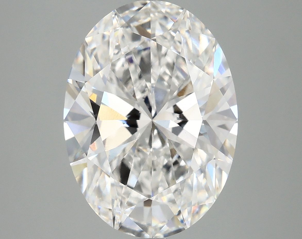 5.00 ct. oval Lab Grown Diamond front image