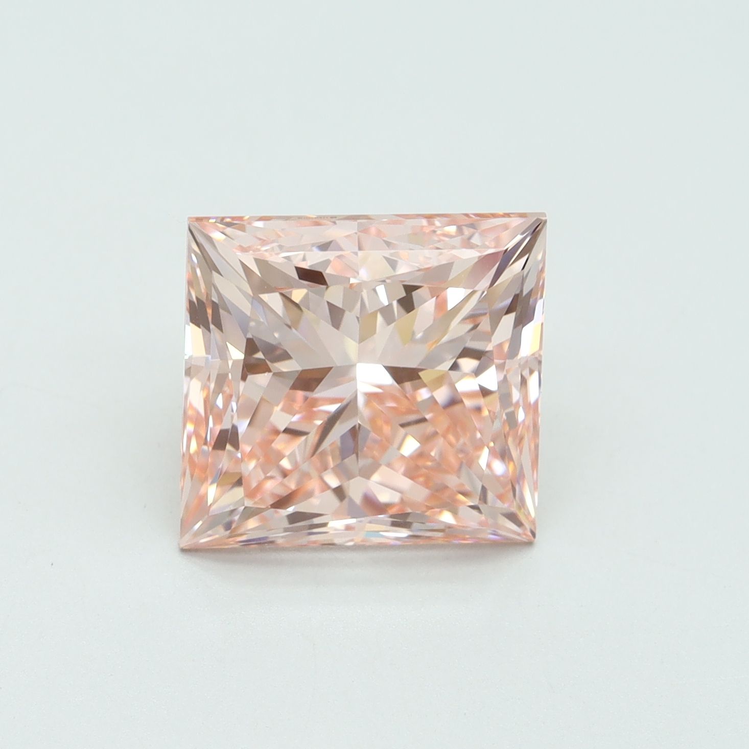 5.20 ct. princess Lab Grown Diamond front image