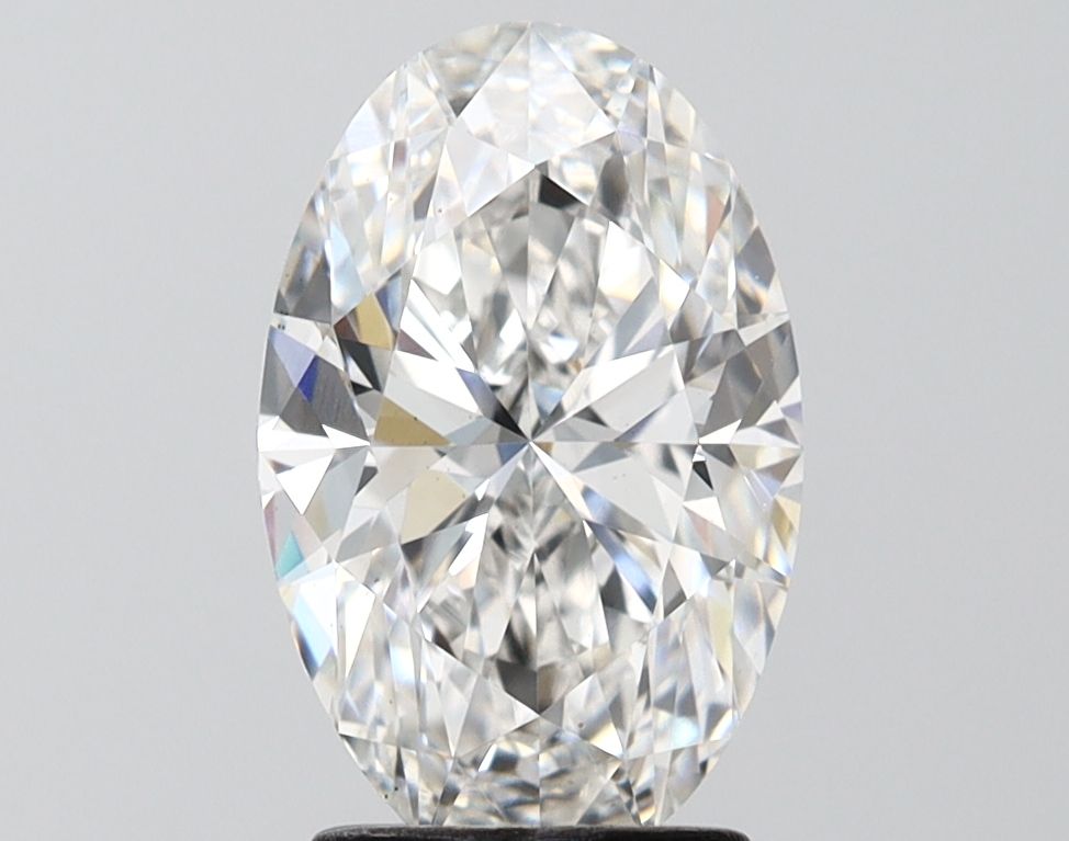 2.55 ct. oval Lab Grown Diamond front image