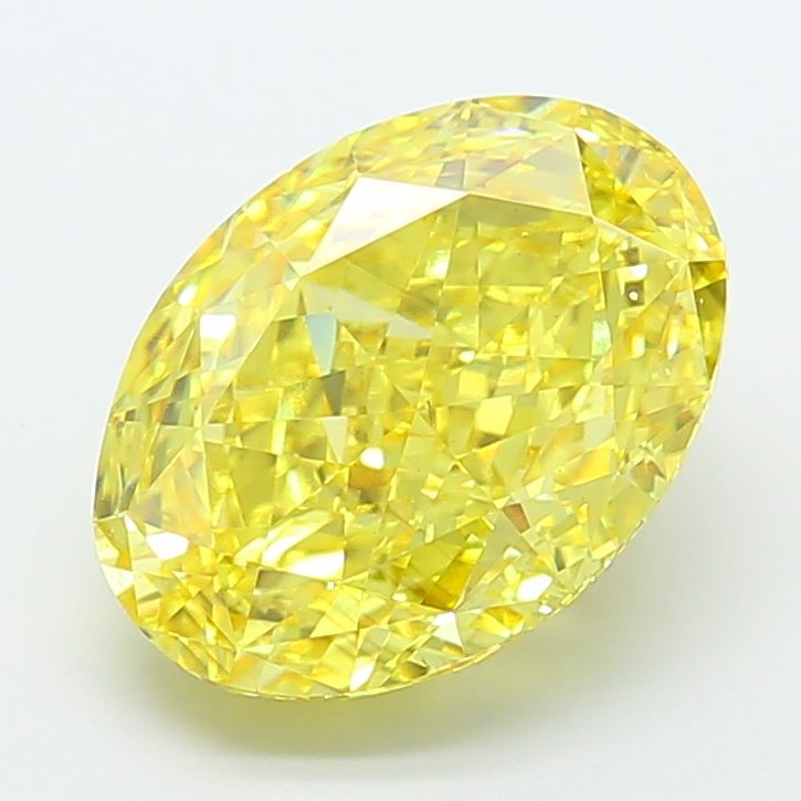 7.04 ct. oval Lab Grown Diamond front image