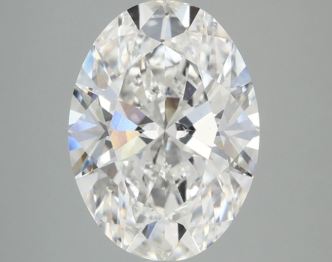 5.05 ct. oval Lab Grown Diamond front image