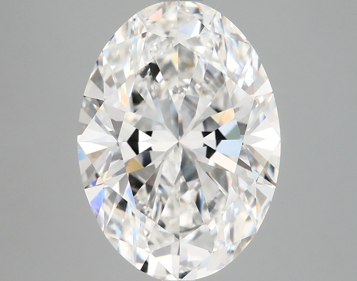 5.01 ct. oval Lab Grown Diamond front image