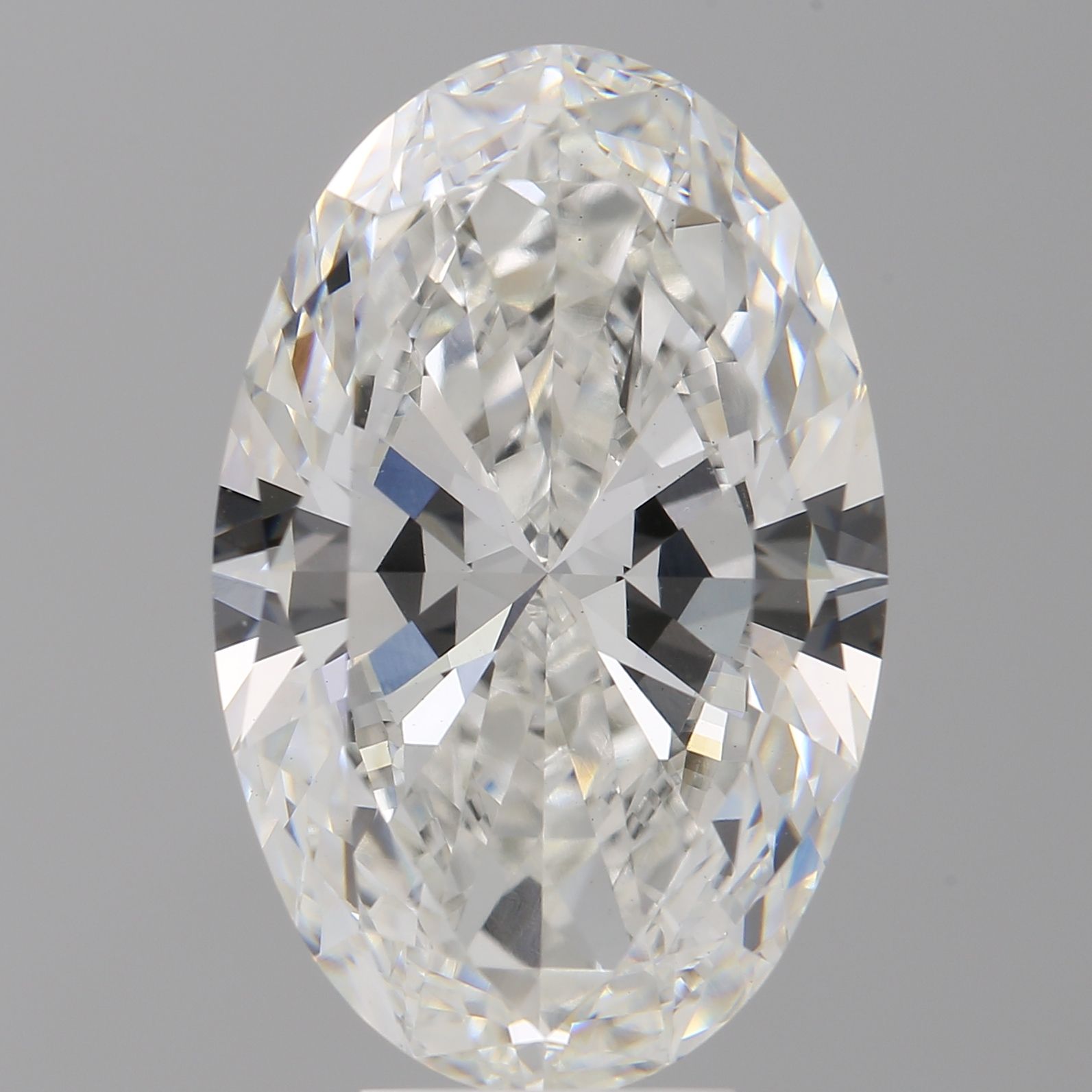 6.99 ct. oval Lab Grown Diamond front image