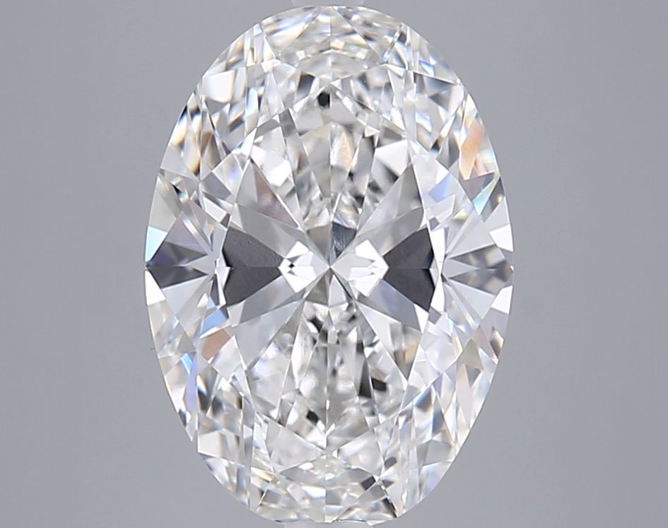 5.04 ct. oval Lab Grown Diamond front image