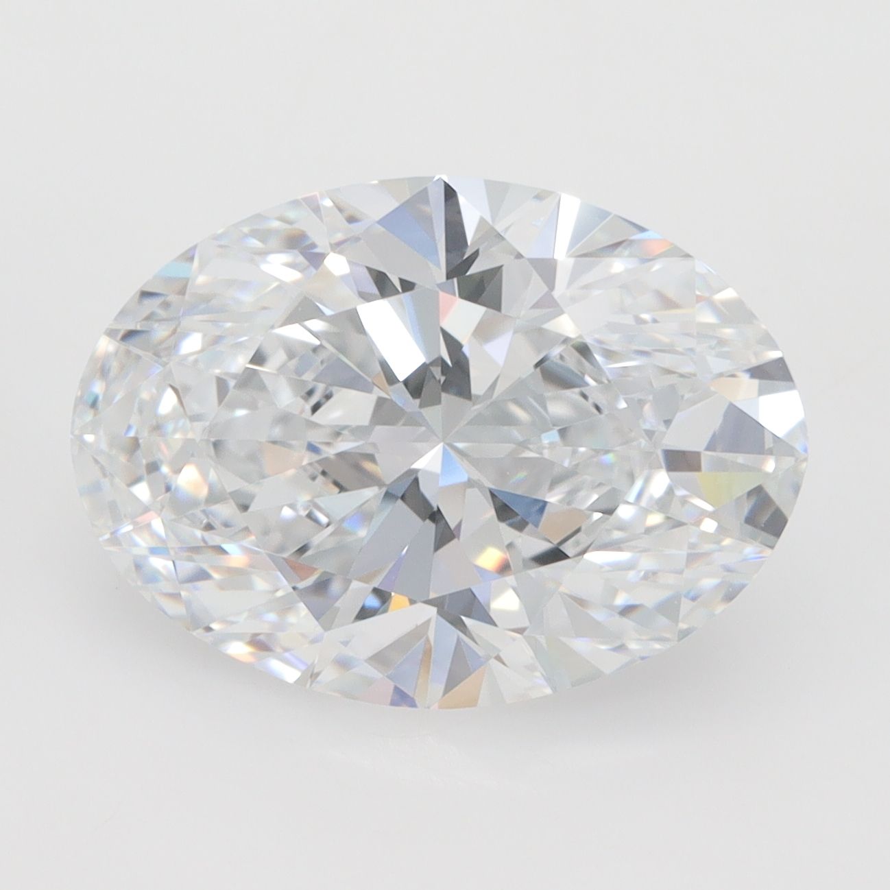 4.03 ct. oval Lab Grown Diamond front image